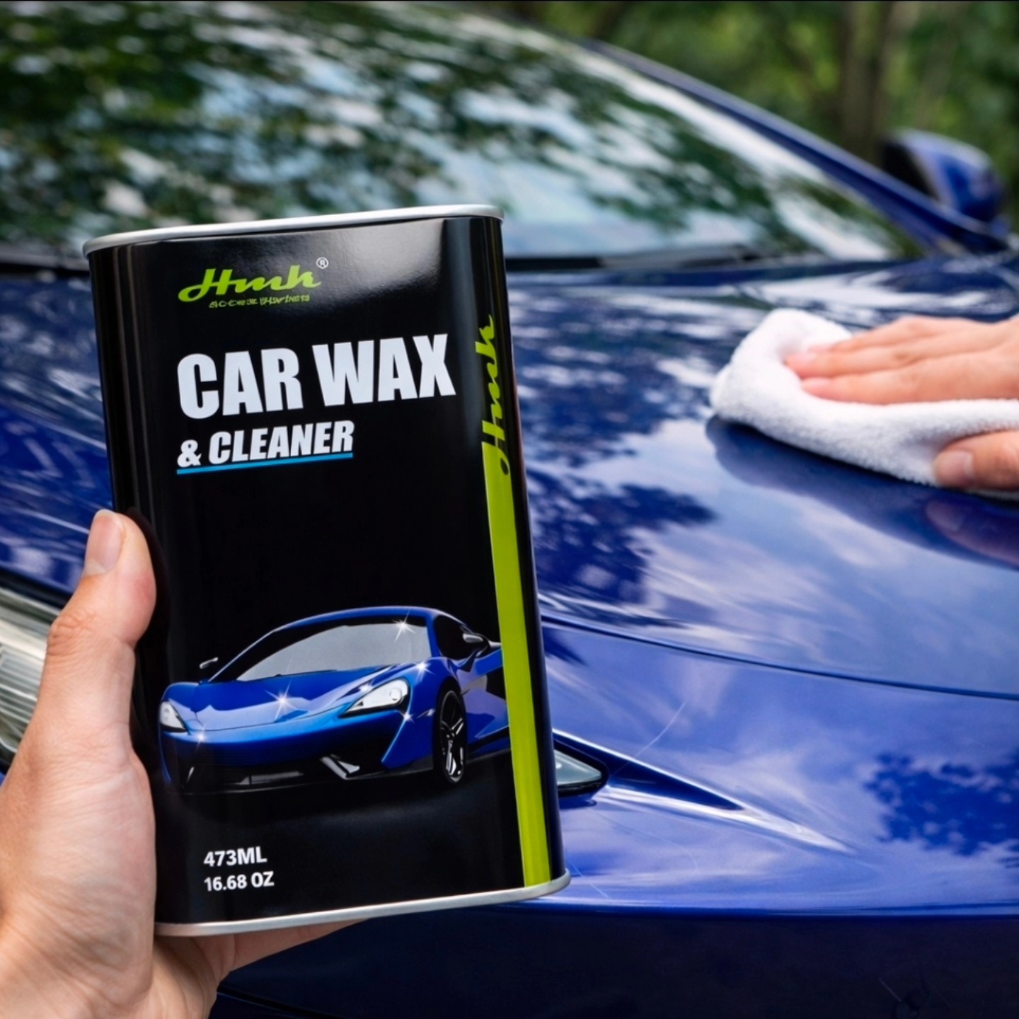 Cera en crema 473ml para limpieza y pulido CAR WAK