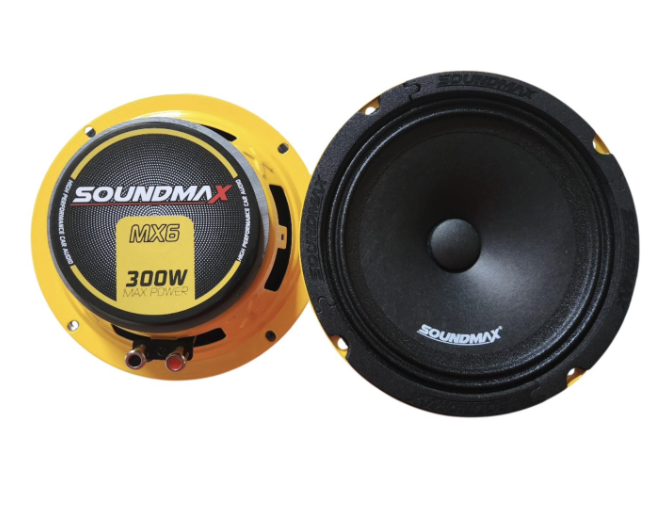 Parlantes rangos medios 16 centimetros 6.5" 300w
