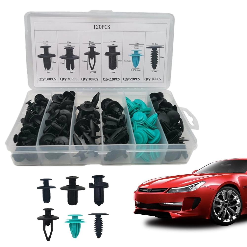 Caja de 100 broches surtidos 120PCS